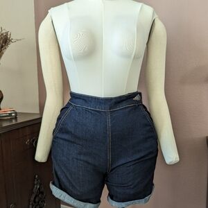 Hell Bunny Yaz Denim Shorts